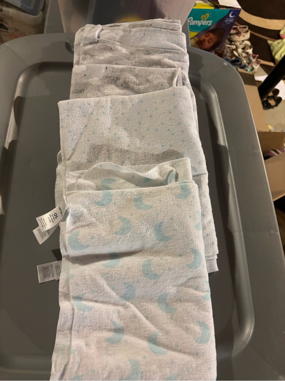 Carter’s receiving blankets